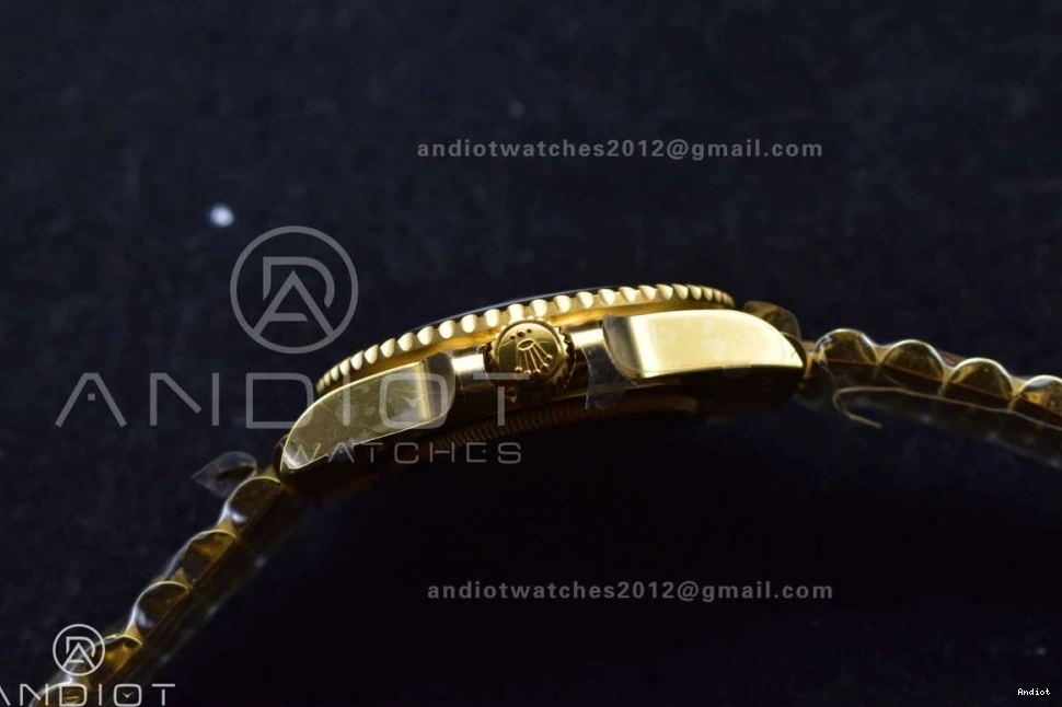 126718 GRNR Gold Factory YG CHS on 1:1 Black II GMT VR3285 Bracelet Edition Gain Best Dial Weight Master Jubilee 0507